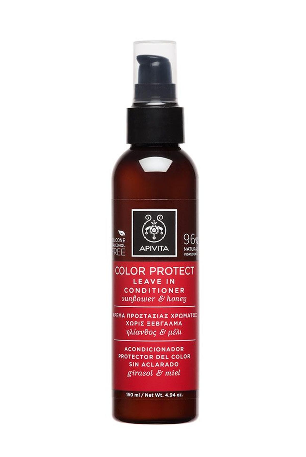 Acondicionador Protector Del Color Sin Aclarado con Girasol & Miel de Apivita (14 €/150 ml)