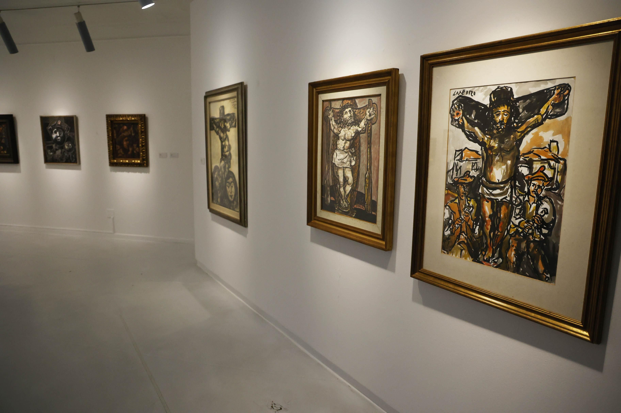 Inauguración da exposición Laxeiro descoñecido II. Obas inéditas da segunda época