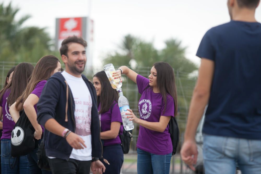 Miles de estudiantes en la macrofiesta universitar