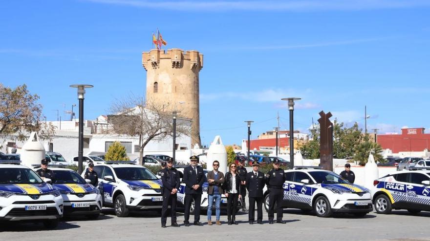 La Policía Local de Paterna renueva su flota con vehículos híbridos