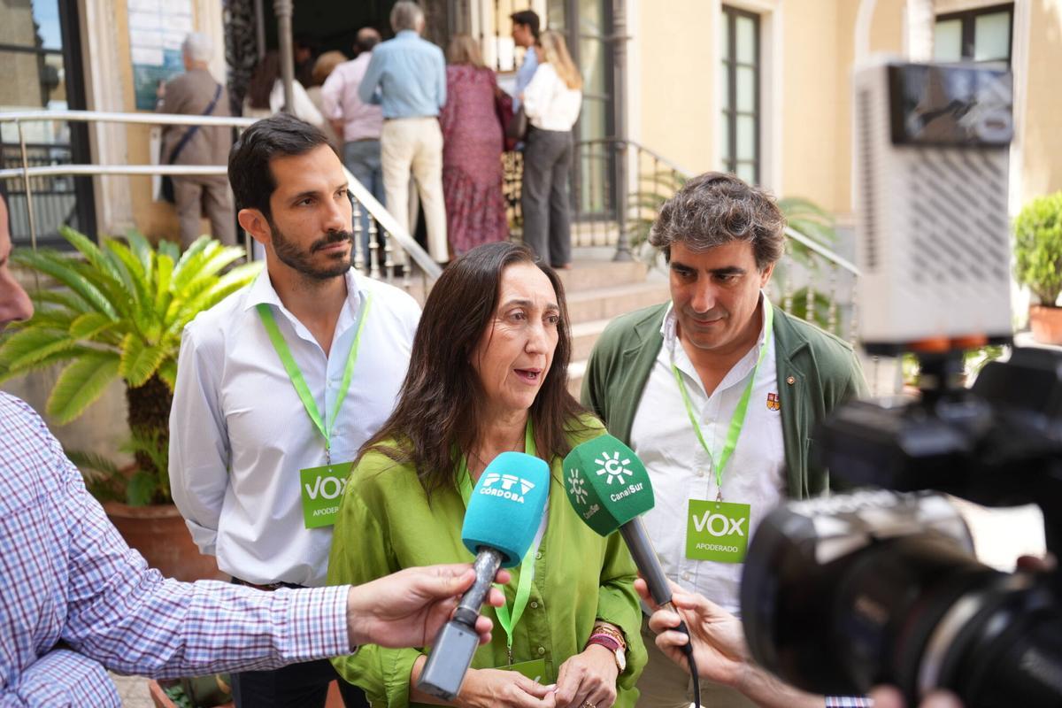 Córdoba. Votacion de la candidata de cox Paula badanelli