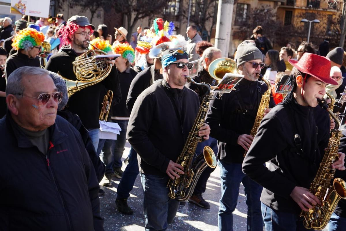 La percussió ha estat un element imprescindible per animar la festa als carrers de Manresa