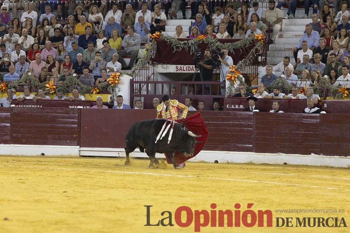 Tercer festejo de la Feria Taurina de Murcia (Talavante, Paco Ureña y Roca Rey), en imágenes