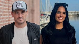 Iker Casillas y Claudia Bavel.