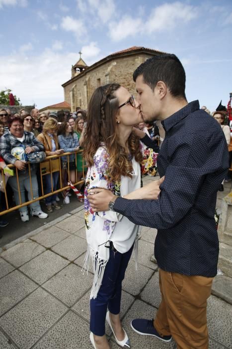 Fiestas del puchero. Rito del beso.