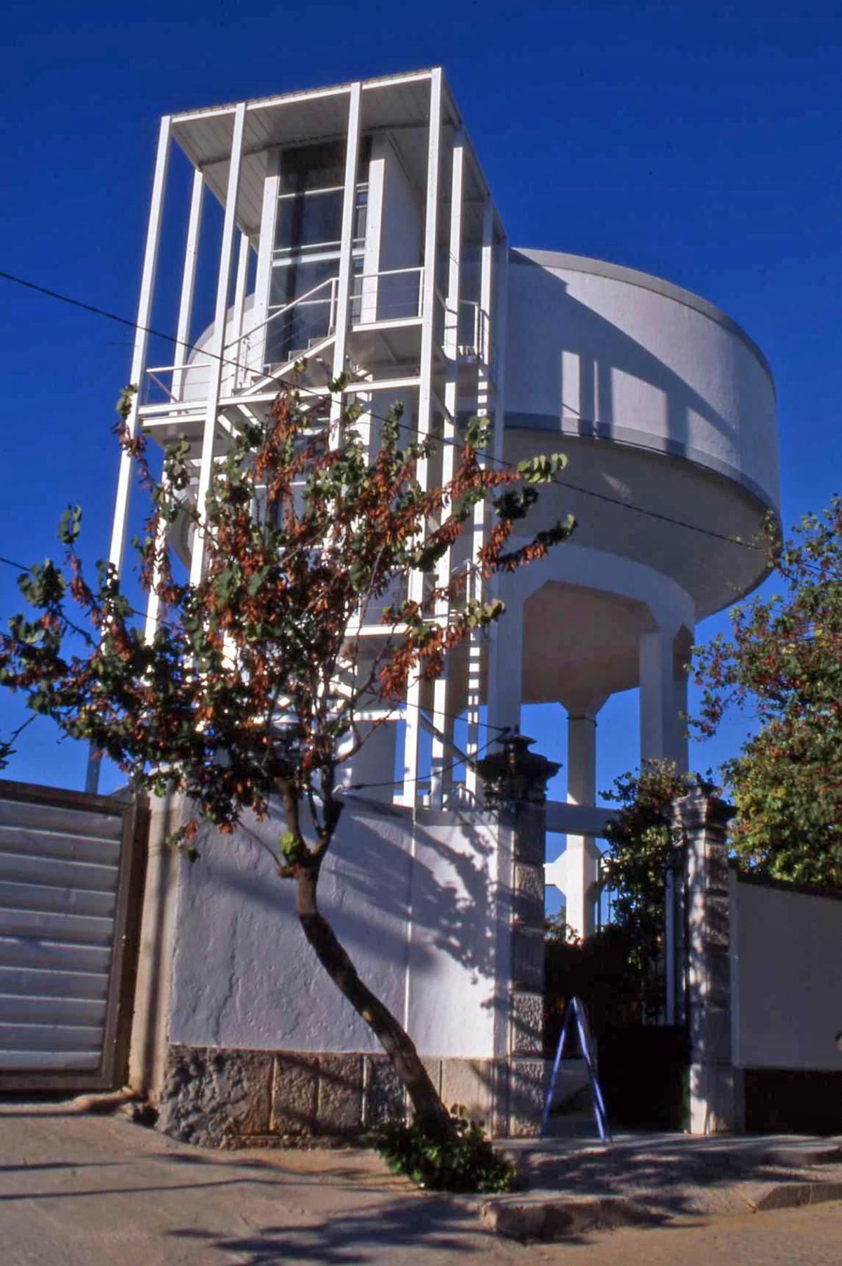 El depósito de Tavira, reconvertido en cámara oscura.