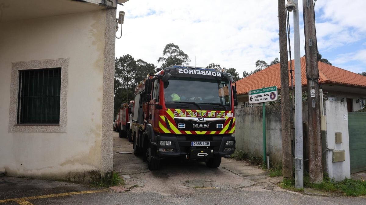 La base del GES Val Miñor.