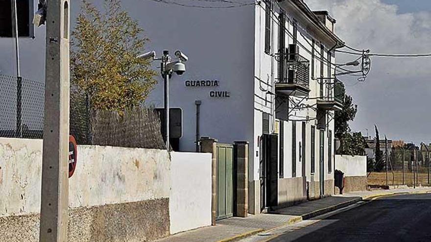 Imagen del antiguo cuartel de la Guardia Civil situado en es Pont d&#039;Inca.