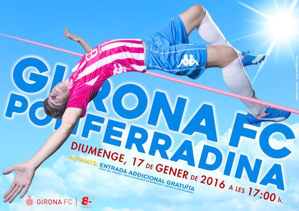 Tots els pòsters promocionals del Girona FC