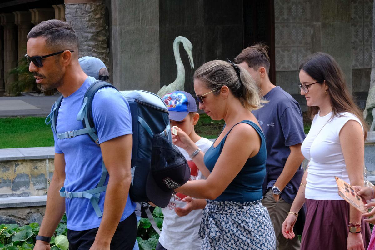 Actividad familiar en busca de los animales escondidos en Las Palmas de Gran Canaria