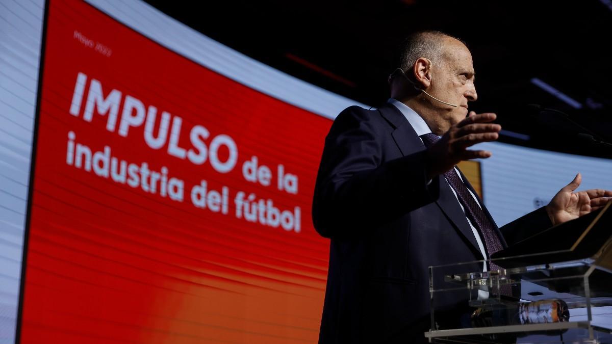 Javier Tebas, presidente de LaLiga