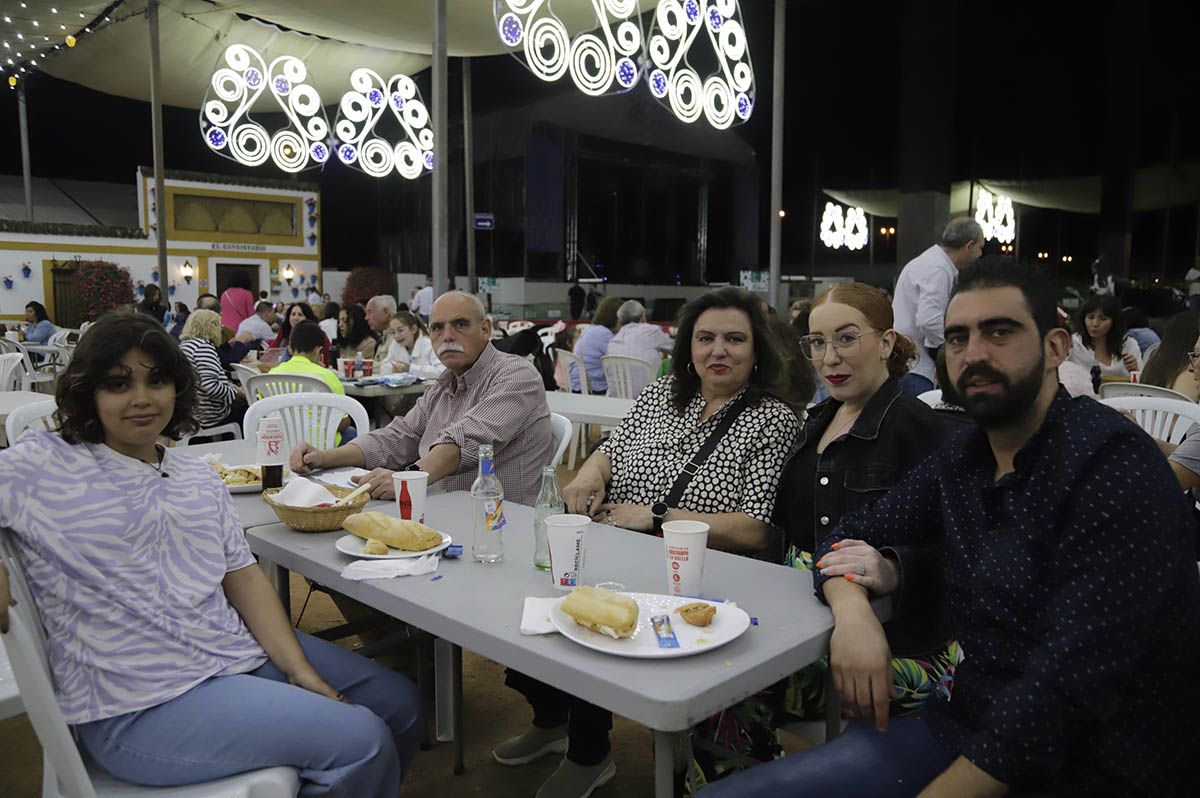 Fuegos y luz para el inicio de la Feria de Córdoba