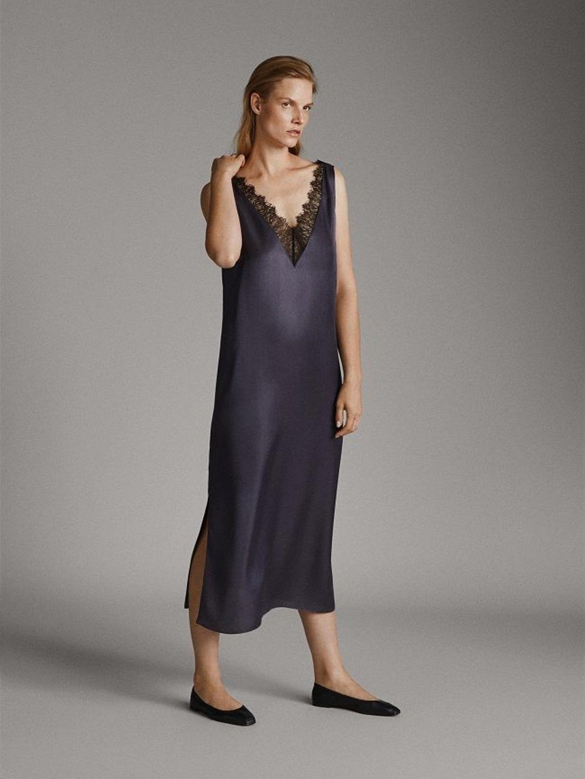 Vestido midi y lencero