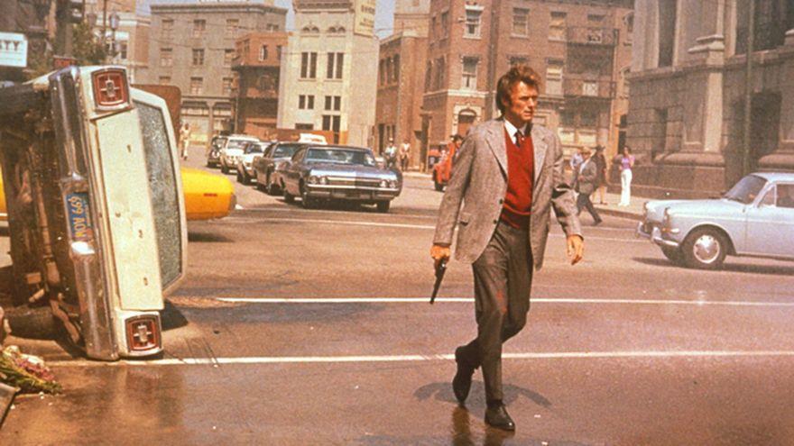 Clint Eastwood en &#039;Harry el sucio&#039;.