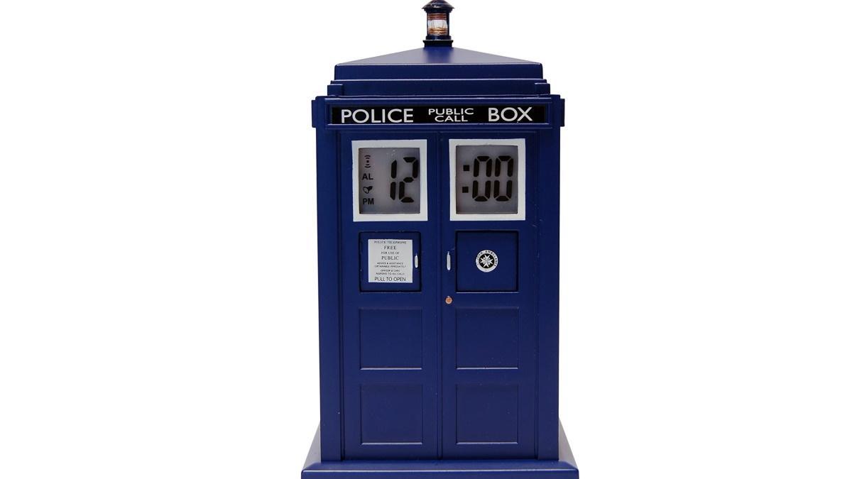 Doctor Who Zeon - Despertador proyector, diseño de Tardis.