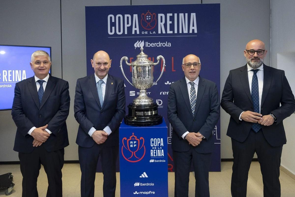 Presentación de la Copa de la Reina 2026, que se celebrará el 16 de mayo en el Estadio de Gran Canaria
