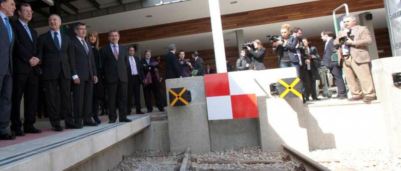 El &quot;fondo de saco&quot; de León, el día que se inauguró la nueva estación de la ciudad.