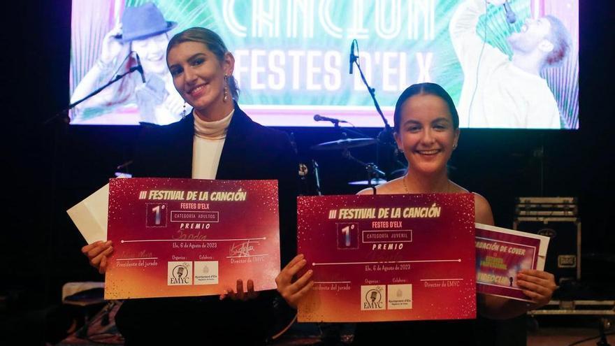 Sandra Millán y Paula Senna, ganadoras del Festival de la Canción Festes d&#039;Elx 2023