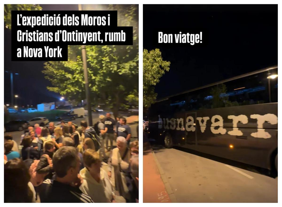 Imágenes de la salida de la expediencia de Moros y Cristianos de Ontinyent.