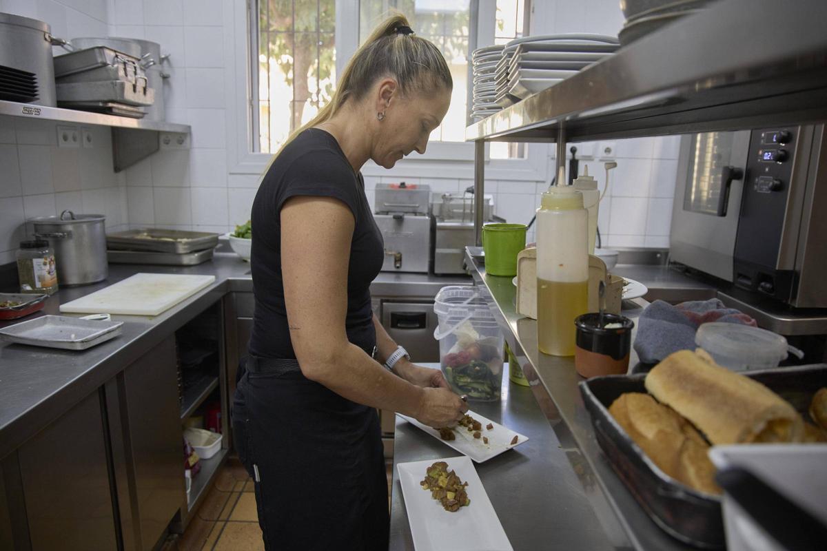Vanessa Pijoan, la cuinera de Can Ginesta.