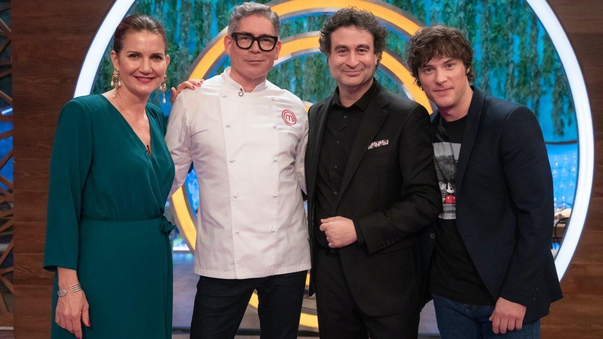 Boris Izaguirre y el jurado de 'Masterchef 8'