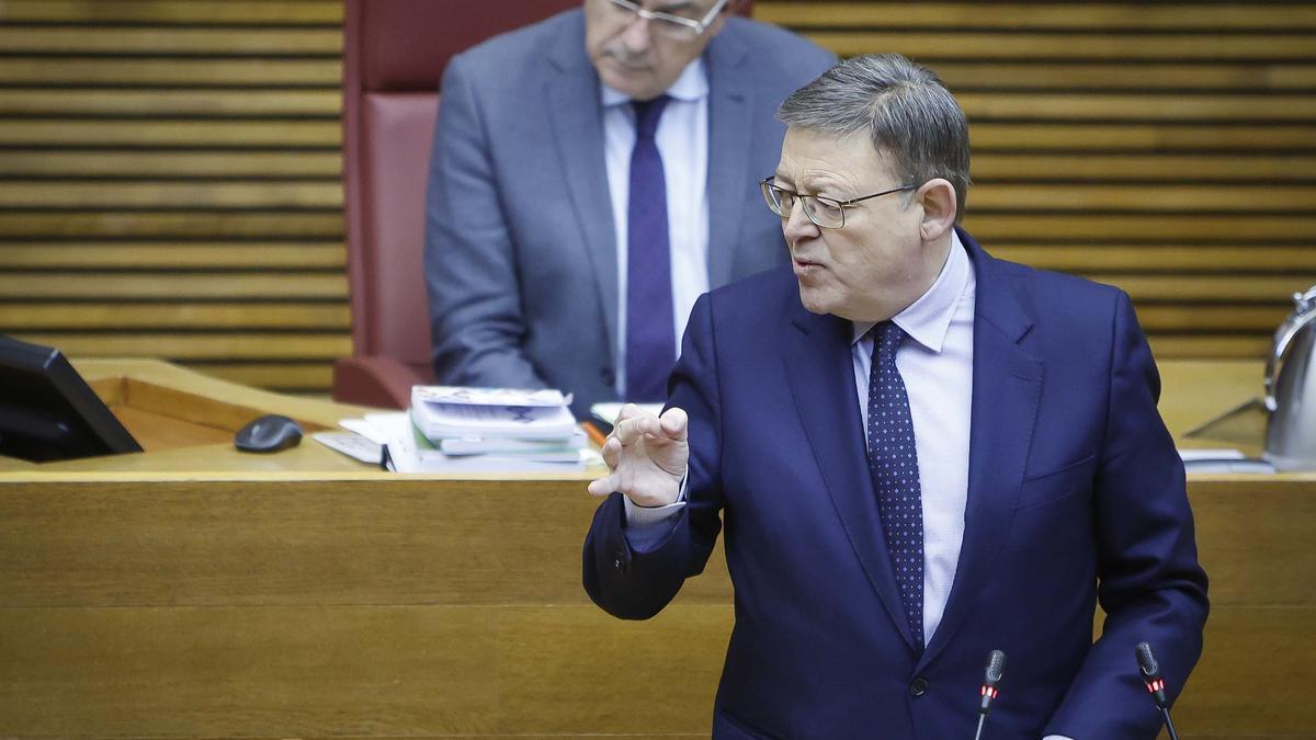 Puig respon a les crítiques del transvasament amb una ajuda a l’aigua dessalada