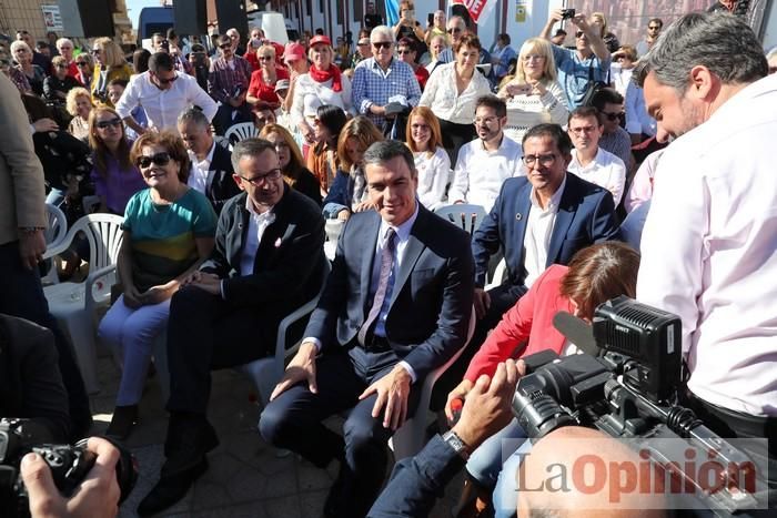 Pedro Sánchez visita Los Alcázares