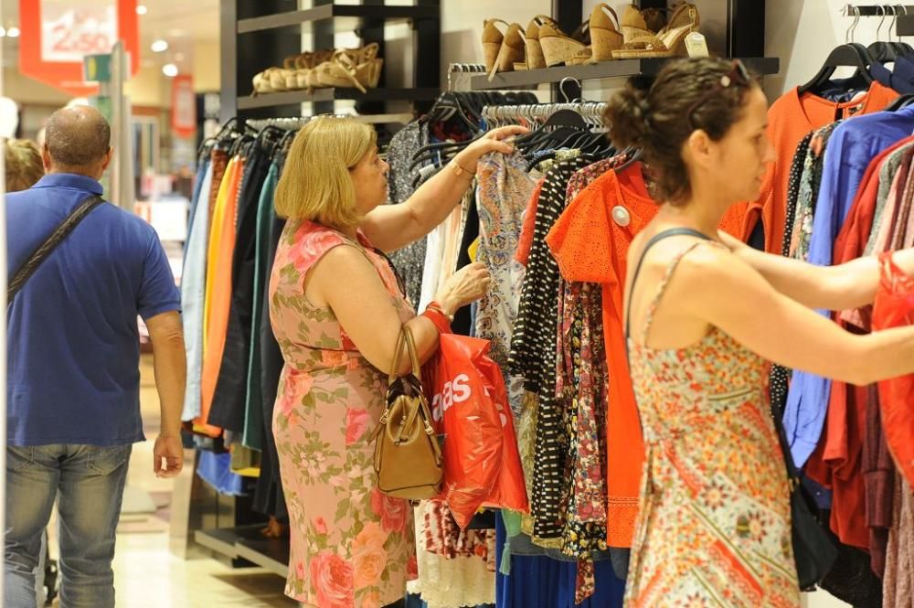 Comienzan las rebajas en Murcia