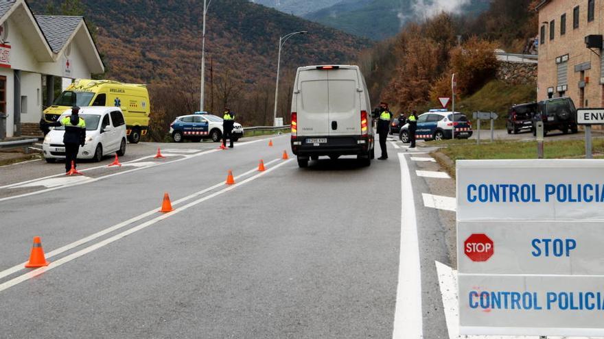 Pla general d&#039;un control de mobilitat dels Mossos d&#039;Esquadra