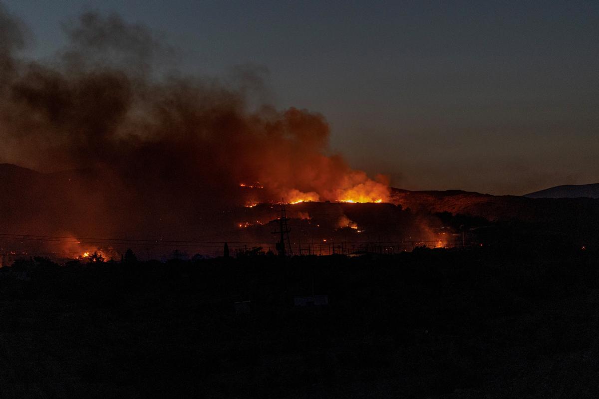 Los incendios forestales se han desatado en Grecia