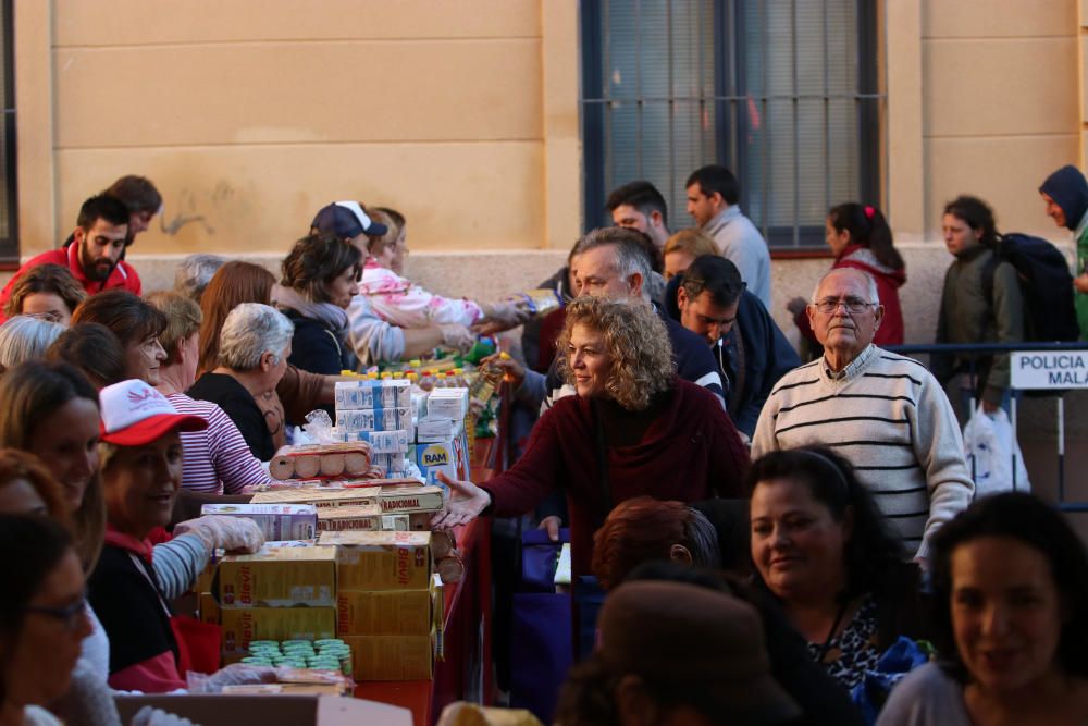 Los Ángeles Malagueños de la Noche reparten 3.000 menús