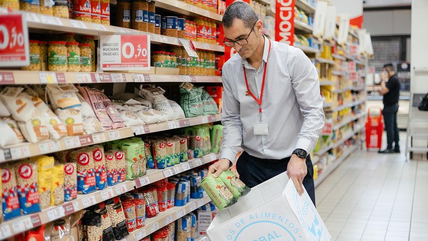 Alcampo ha donado en un año productos a bancos de alimentos por valor de 1,69 millones de euros