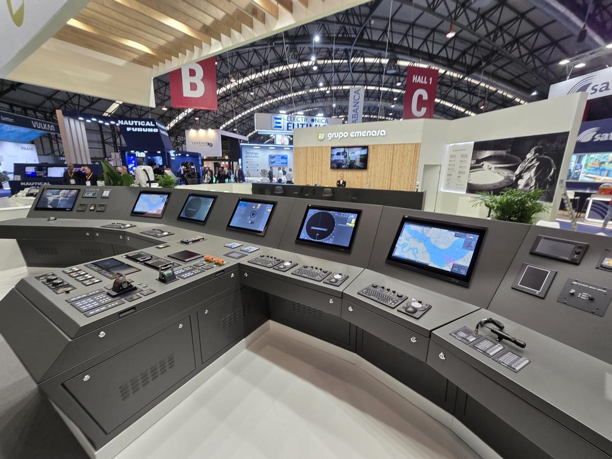 Vista de la consola que portará el crucero de lujo para el país nipón.