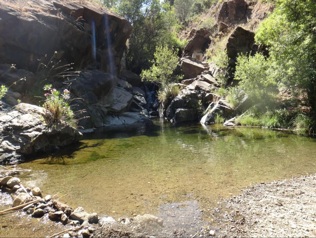 Charco de las Viñas, en Ojén