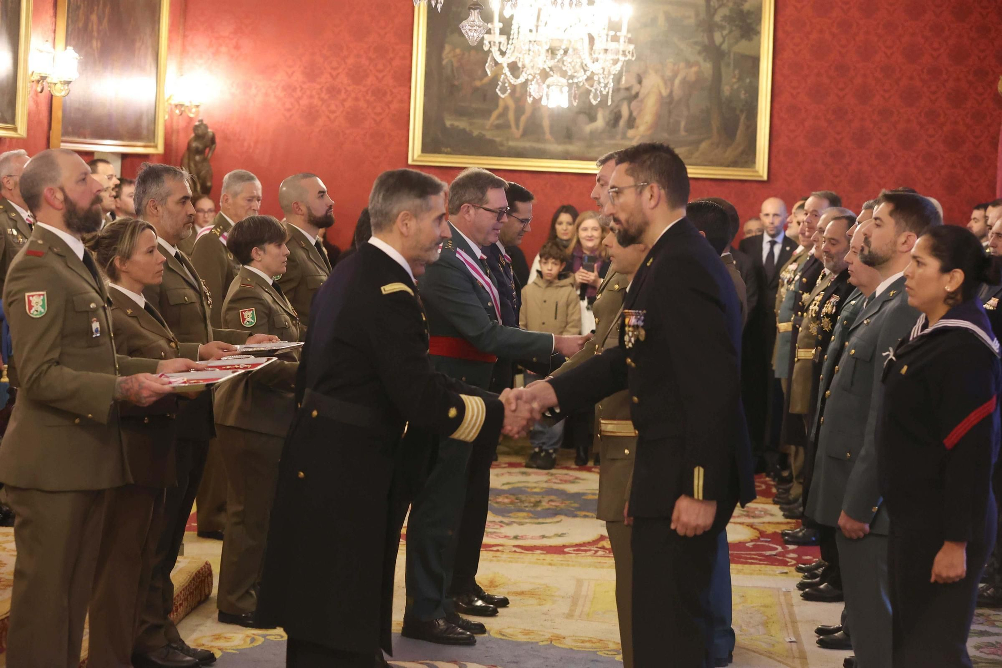 Pascua militar en el Palacio de Capitanía de A Coruña