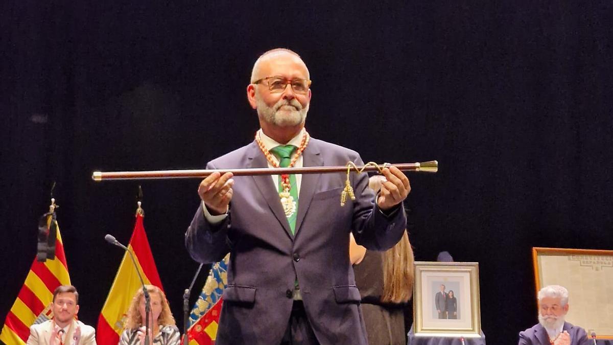 Juanjo Berenguer tras su investidura