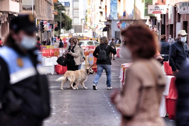 Peatonalización de la calle Heraclio Sánchez