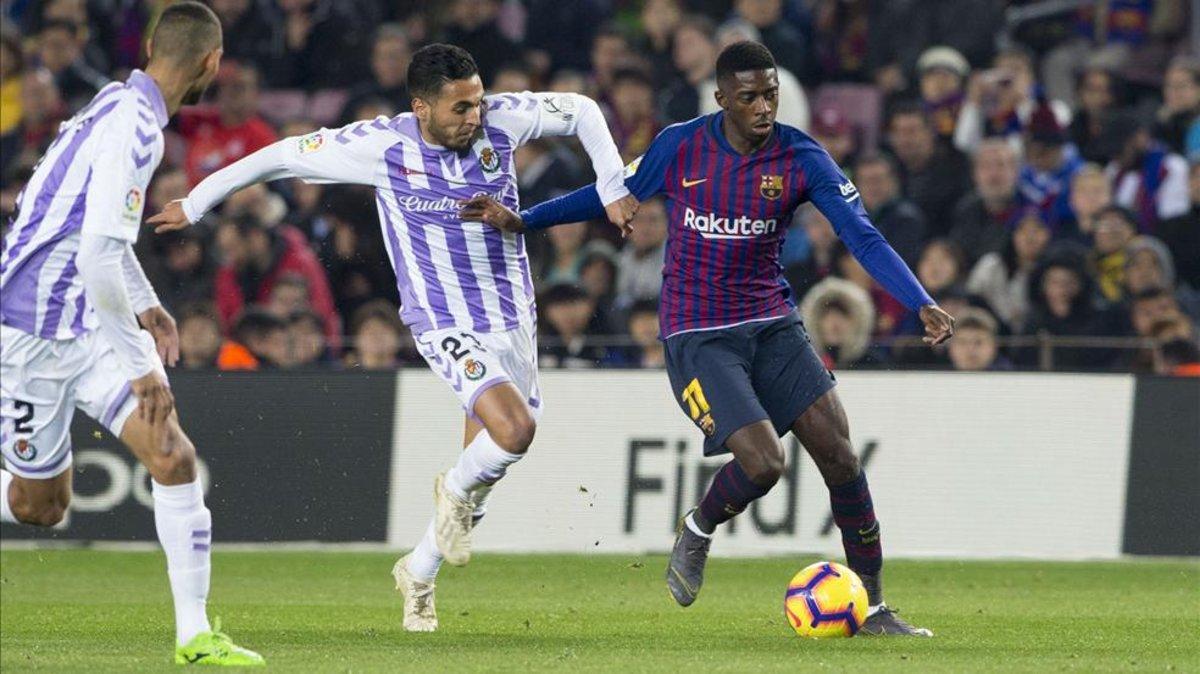 Dembélé intenta recuperar el ritmo tras su lesión