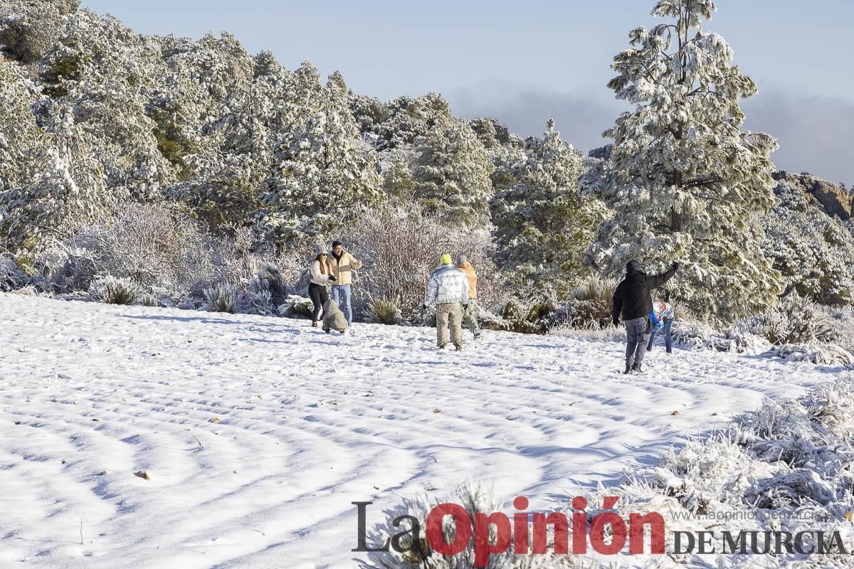 Descubre dónde queda acumulación de nieve en la Región de Murcia