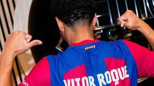 ¡Vitor Roque ya tiene dorsal!