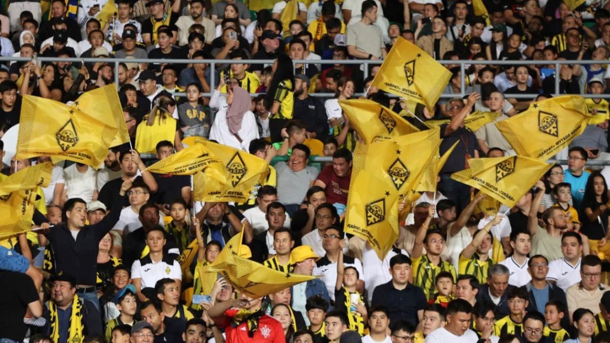 La afición del Kairat Almaty