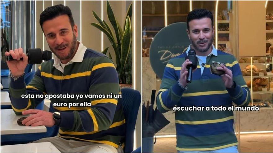 De no apostar nada a ser un éxito rotundo: el lebrijano Domi Vélez, mejor panadero del mundo, muestra el dulce que ha conquistado su obrador