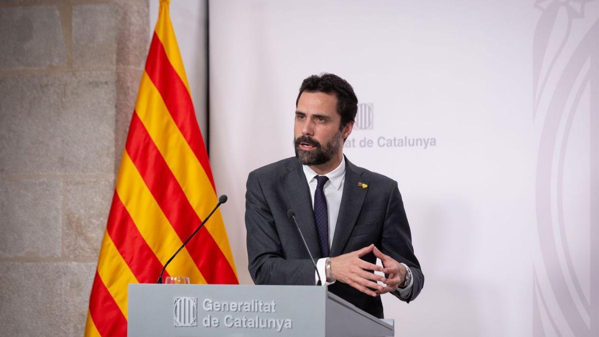 El conseller d’Empresa i Treball, Roger Torrent | EP