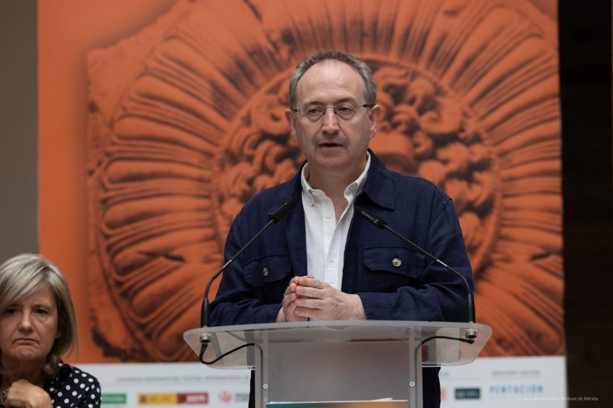 Así ha sido la presentación de la obra 'Edipo Rey' en Mérida