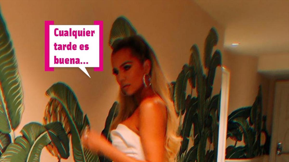 Y eso que Khloé ha ido vestida de novia