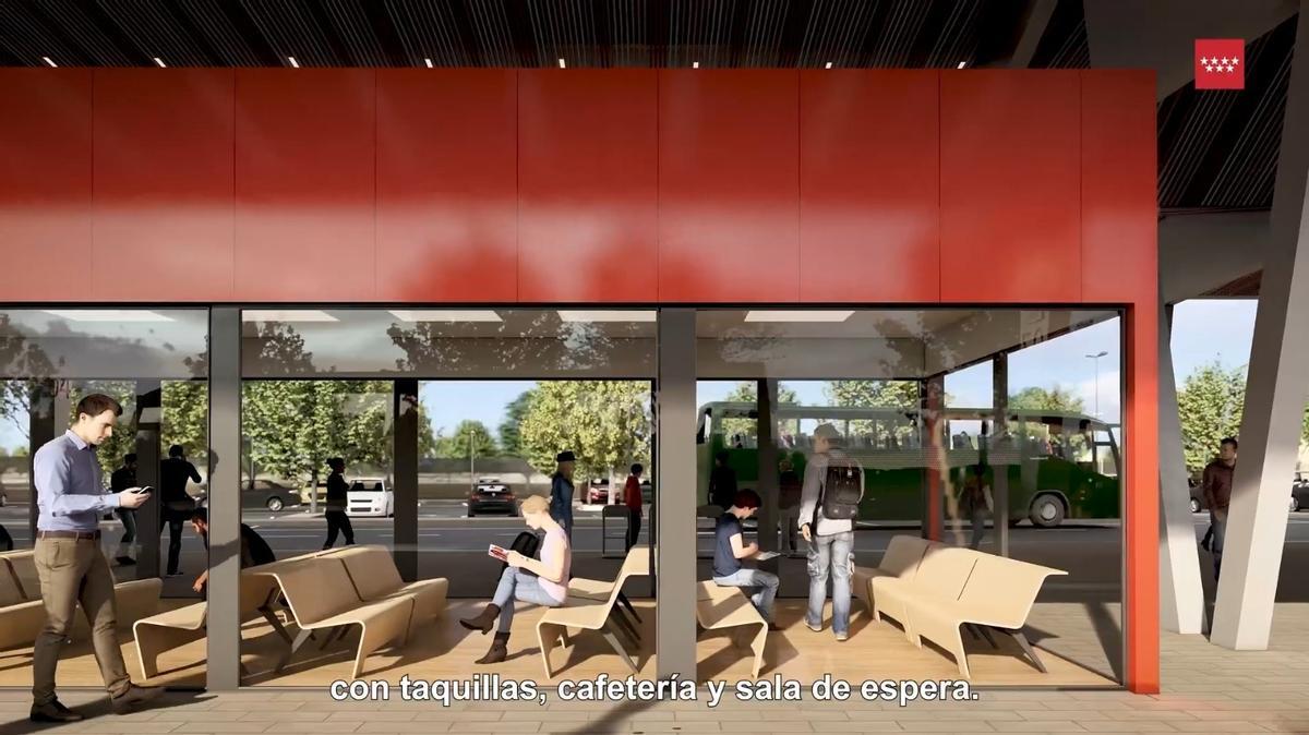 La nueva estación de autobuses interurbanos de Alcalá de Henares contará con salas de espera climatizadas