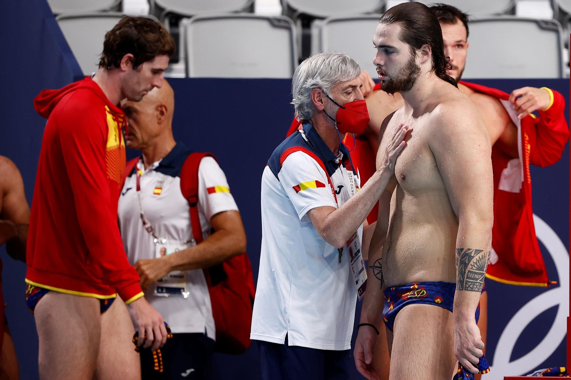 Decepción bronce waterpolo España Hungria