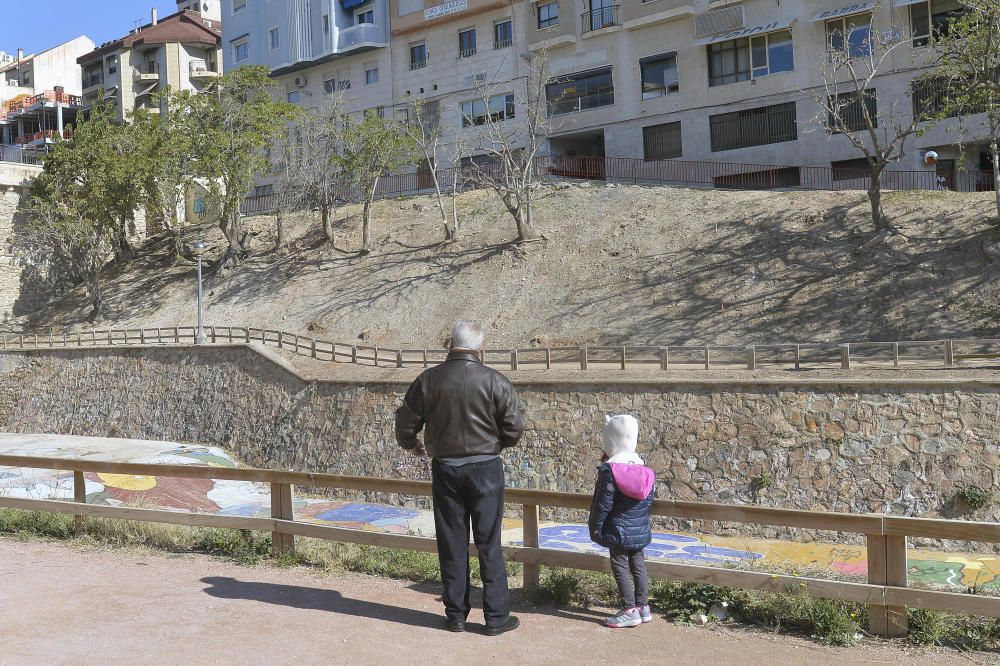 La ladera pierde más árboles