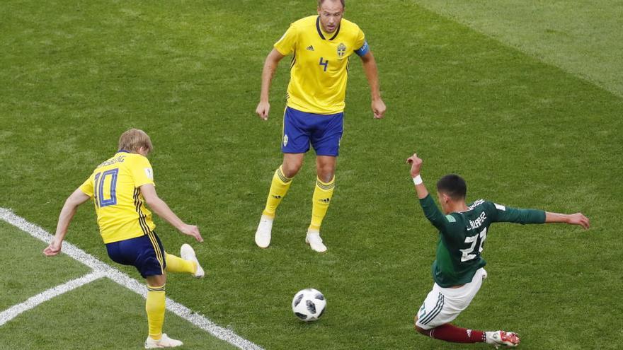 Suecia gana a México y se mete en el cuadro de España