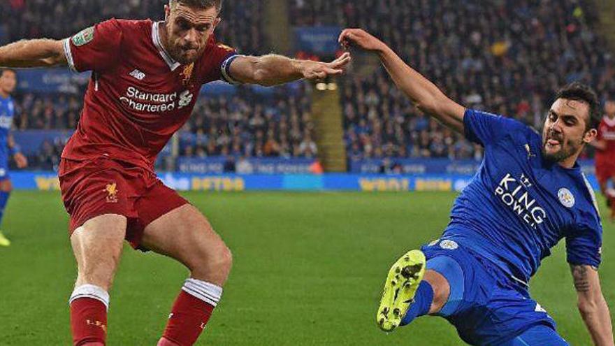 Iborra debuta con el Leicester eliminando al Liverpool